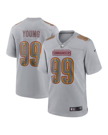 Chase Young Washington Commanders Atmosphere Fashion Game Jersey - Gray