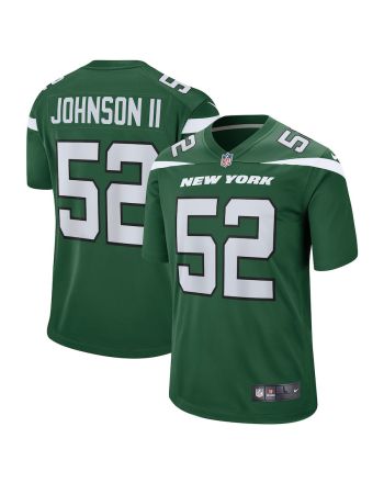 Jermaine Johnson II 52 New York Jets Men Game Jersey - Green