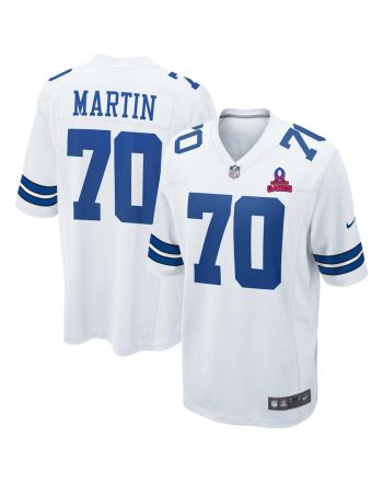 Zack Martin 70 Dallas Cowboys 2024 Pro Bowl Patch Game Men Jersey - White