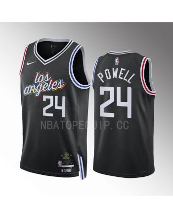 Los Angeles Clippers Norman Powell 24 2022-23 City Edition Black Jersey Swingman