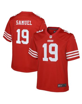 Deebo Samuel 19 San Francisco 49ers YOUTH Game Jersey - Scarlet