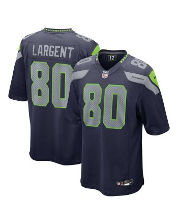 Steve Largent 80 Seattle Seahawks Men Retired Game Jersey - College Navy