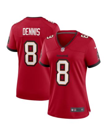 SirVocea Dennis 8 Tampa Bay Buccaneers Women Game Jersey - Red