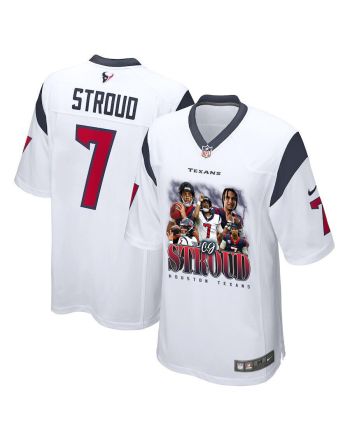 C.J. Stroud 7 Houston Texans The Chosen One Game Men Jersey - White