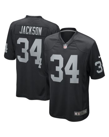 Bo Jackson 34 Las Vegas Raiders Men Game Retired Jersey - Black