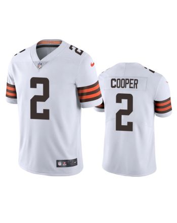 Amari Cooper 2 Cleveland Browns White Vapor Limited Men Jersey Jersey