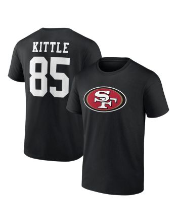 George Kittle 85 San Francisco 49ers Unisex T-Shirt - Black