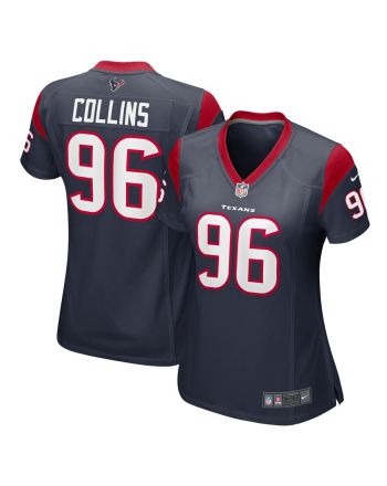 Maliek Collins Houston Texans Women's Game Player Jersey - Navy