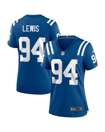 Tyquan Lewis 94 Indianapolis Colts Women Game Jersey - Royal