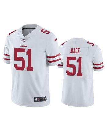 Alex Mack 51 San Francisco 49ers White Vapor Limited Jersey