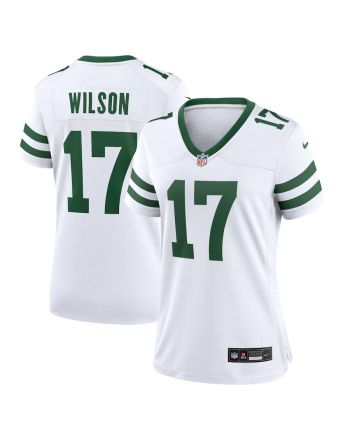 Garrett Wilson 17 New York Jets Women's Player Game Jersey - White