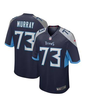 Justin Murray 73 Tennessee Titans Men Team Game Jersey - Navy