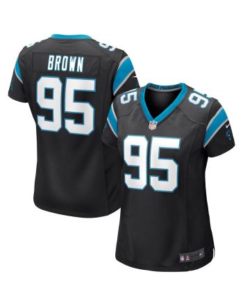 Derrick Brown 95 Carolina Panthers Women's Game Jersey - Black