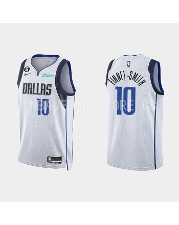 Dallas Mavericks Dorian Finney-Smith 10 2022-23 Association Edition White Men Jersey Swingman