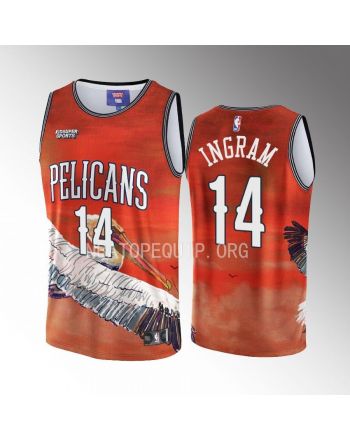 Brandon Ingram 14 New Orleans Pelicans NBA & KidSuper Studios Unisex Hometown Jersey