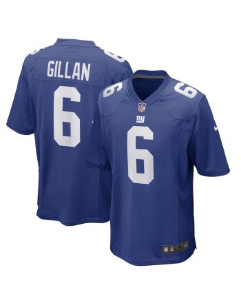 Jamie Gillan New York Giants Game Player Jersey - Royal