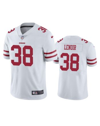 Deommodore Lenoir 38 San Francisco 49ers White Vapor Limited Jersey