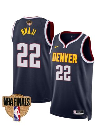 Zeke Nnaji 22 Denver Nuggets Final Champions 2023 Swingman YOUTH Jersey - Black