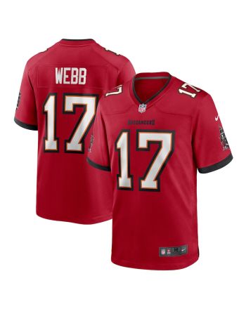 Raleigh Webb 17 Tampa Bay Buccaneers Game Men Jersey - Red