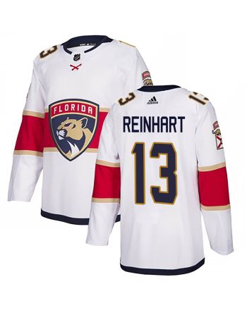 Florida Panthers Sam Reinhart 13 2023 Jersey White Away Player Jersey Jersey