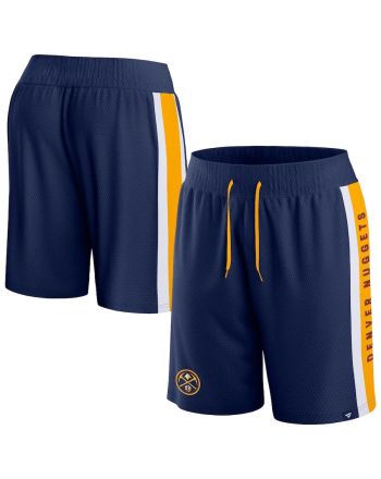 Denver Nuggets Referee Iconic Mesh Shorts - Navy