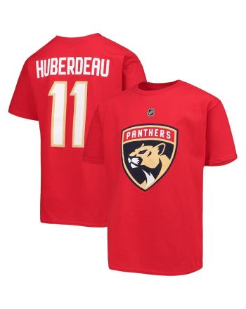 Jonathan Huberdeau 11 Florida Panthers T-Shirt - Red