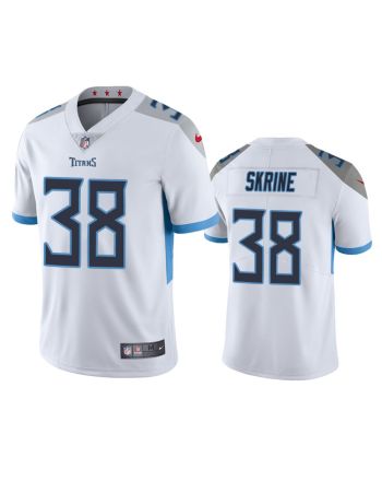 Buster Skrine 38 Tennessee Titans White Vapor Limited Jersey