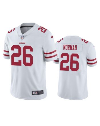 Josh Norman 26 San Francisco 49ers White Vapor Limited Jersey