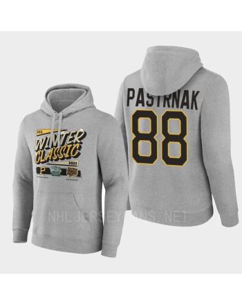 David Pastrnak 88 Boston Bruins 2022-23 Winter Hoodie Pullover