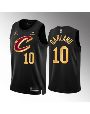 Cleveland Cavaliers Darius Garland 10 Statement Edition Black Jersey 2022-23 Swingman