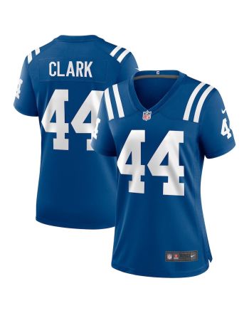 Dallas Clark 44 Indianapolis Colts Women Game Retired Jersey - Royal