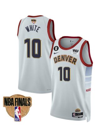 Jack White 10 Denver Nuggets Final Champions 2023 Swingman YOUTH Jersey - White