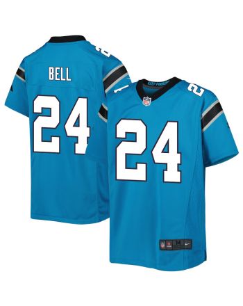 Vonn Bell 24 Carolina Panthers Youth Game Jersey - Blue