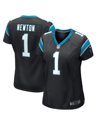 Cam Newton 1 Carolina Panthers Women's Game Jersey - Black