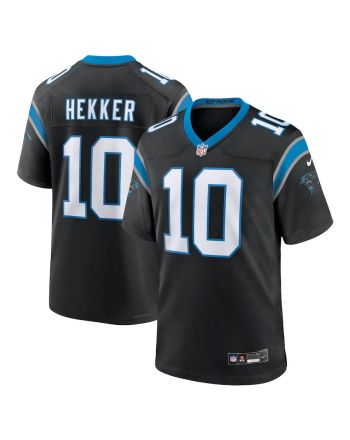 Johnny Hekker 10 Carolina Panthers Team Game Men Jersey - Black