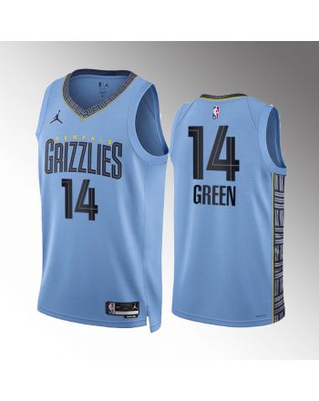 Danny Green 14 2022-23 Memphis Grizzlies Blue Statement Edition Jersey Swingman