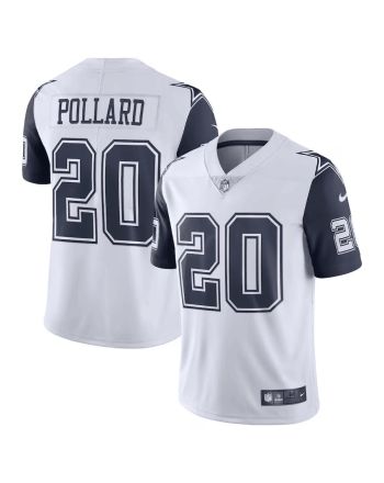 Tony Pollard 20 Dallas Cowboys Vapor Limited Jersey - White