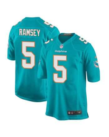 Jalen Ramsey 5 Miami Dolphins Game Men Jersey - Aqua