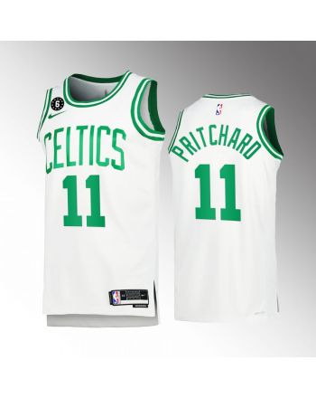 Boston Celtics Payton Pritchard 11 2022-23 Association Edition White Jersey Honor Russell