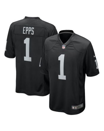 Marcus Epps 1 Las Vegas Raiders Game Player Men Jersey - Black