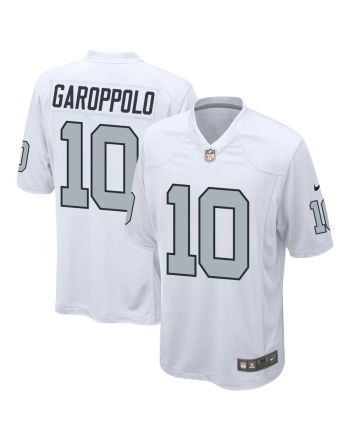 Jimmy Garoppolo 10 Las Vegas Raiders Alternate Game Men Jersey - White