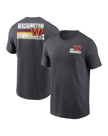 Washington Commanders Blitz Essential T-Shirt - Dark Grey