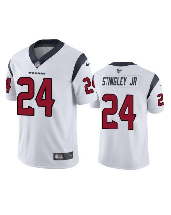 Houston Texans Derek Stingley Jr. 24 White Vapor Limited Jersey