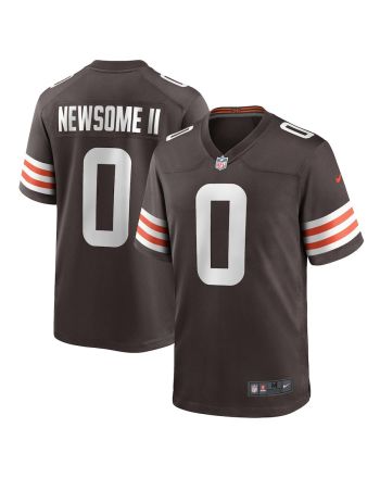 Greg Newsome II 0 Cleveland Browns Team Game Men Jersey - Brown