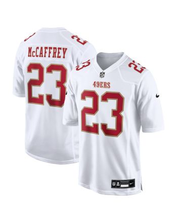 Christian McCaffrey 23 San Francisco 49ers Fashion Game Men Jersey - Tundra White