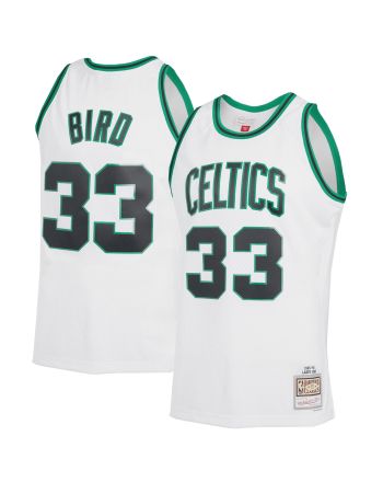 Larry Bird Boston Celtics Mitchell & Ness 1985-86 Hardwood Classics Reload 2.0 Swingman Jersey - White Jersey