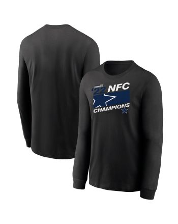 Dallas Cowboys NFC Champions Iconic Black Men Sweatshirt