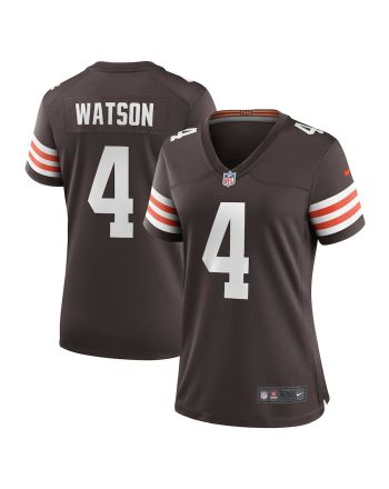 Deshaun Watson 4 Cleveland Browns Women Jersey - Brown