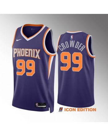 Jae Crowder 99 Phoenix Suns Purple Icon Edition Men Jersey Swingman 2022-23