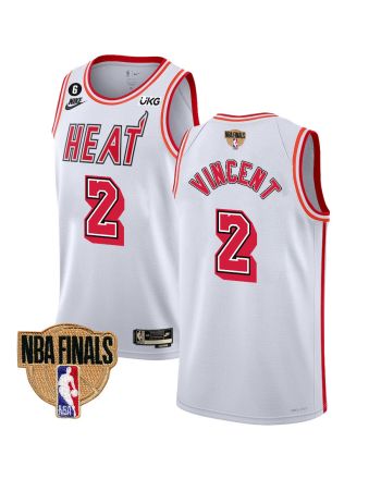 Gabe Vincent 2 Miami Heat Final Champions 2023 Swingman Jersey - Classic Edition - White